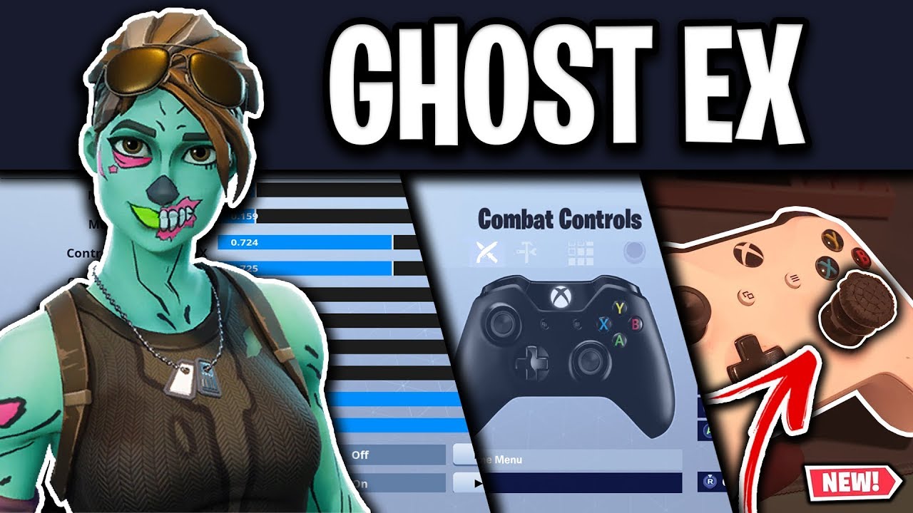 Ghost Ex's NEW Fortnite Settings, Binds & Setup (XBOX CONTROLLER)