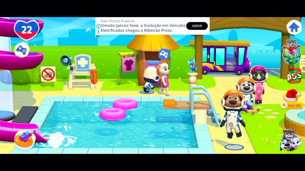 Jogando tom friends2