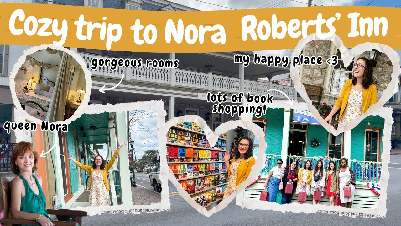 Spend a Cozy Bookish Trip with Me and My Besties 💖📖 Visiting Inn Boonsboro