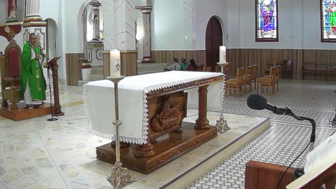 SANTA EUCARISTIA DE HOY   MIERCOLES    04  - 02 - 26         7   :  00  A  . M