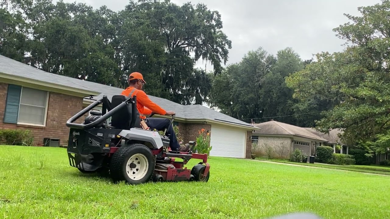 A Day at work | A Lawncare Business | Father and Son 