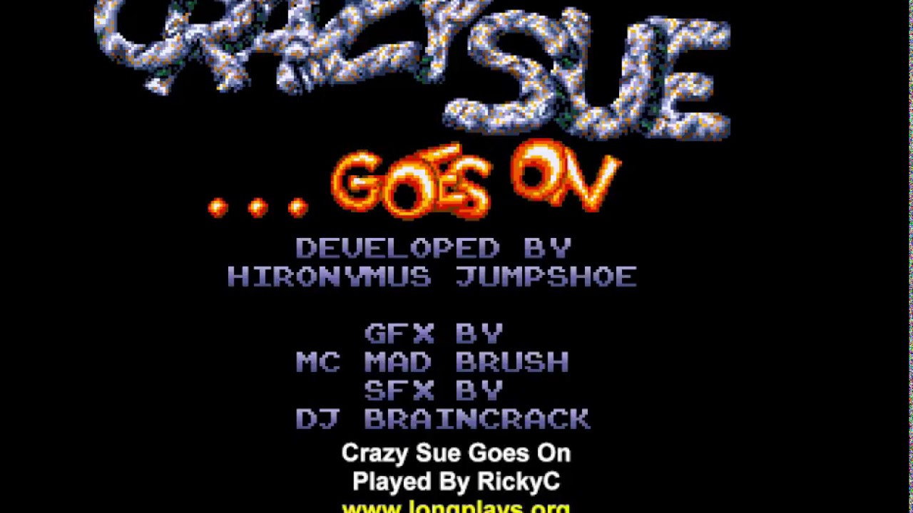 Amiga 500 Longplay [113] Crazy Sue Goes on (Public Domain)