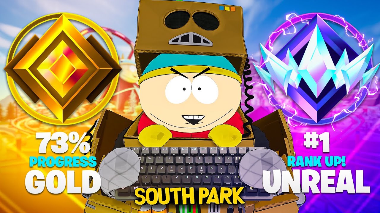 Gold to Unreal Solo SPEEDRUN.. (Fortnite South Park)