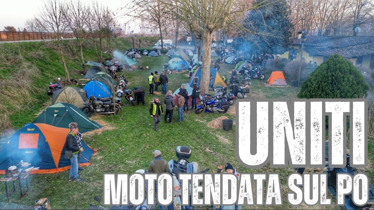 🏍️⛺ Мото-лагерь на реке По – Вместе ради улыбки Томми 😊💙