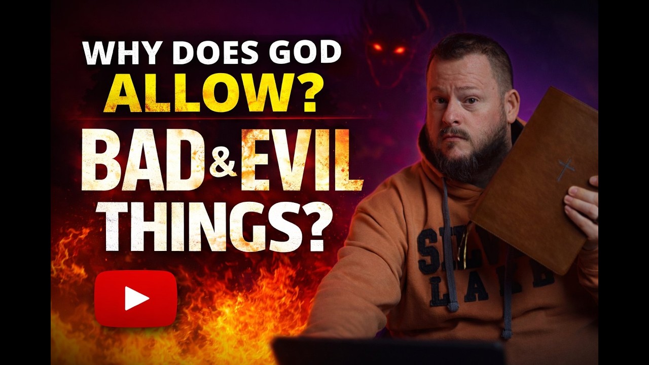 One of the toughest questions Christians face: Why does God allow BAD and EVIL things to happen? 😔
