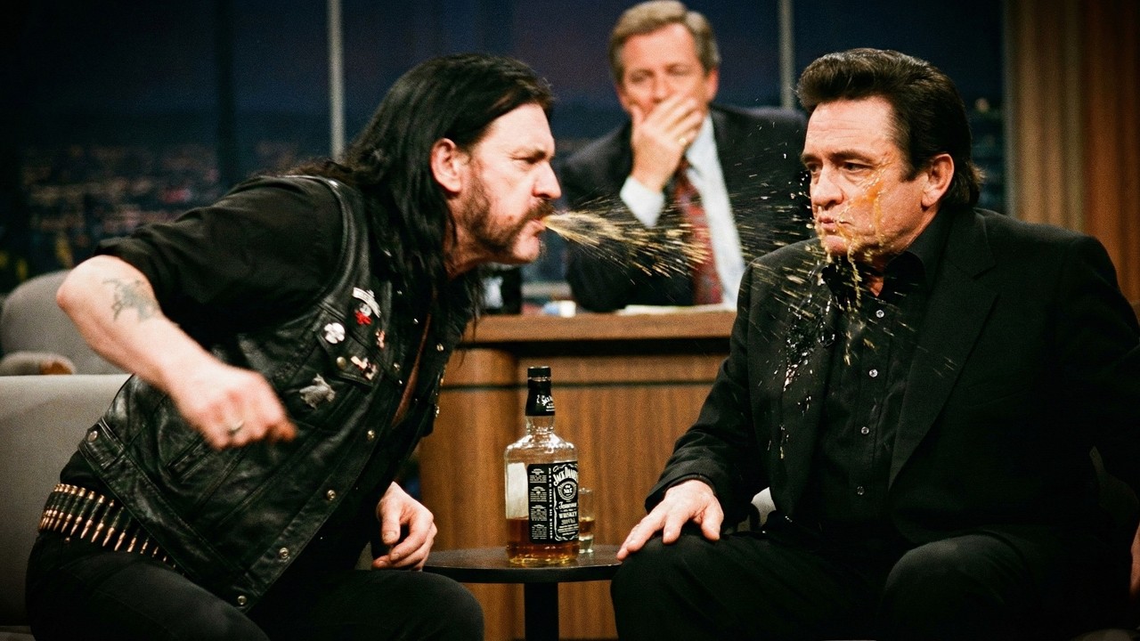 Lemmy Kilmister SPIT Jack Daniels in Johnny Cash's Face on Live TV — Cash's Reaction Was TERRIFYING