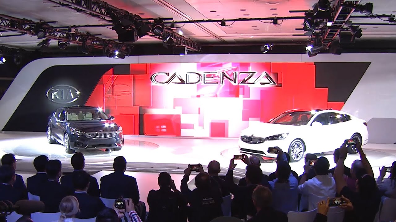 Kia Press Conference at the New York Auto Show