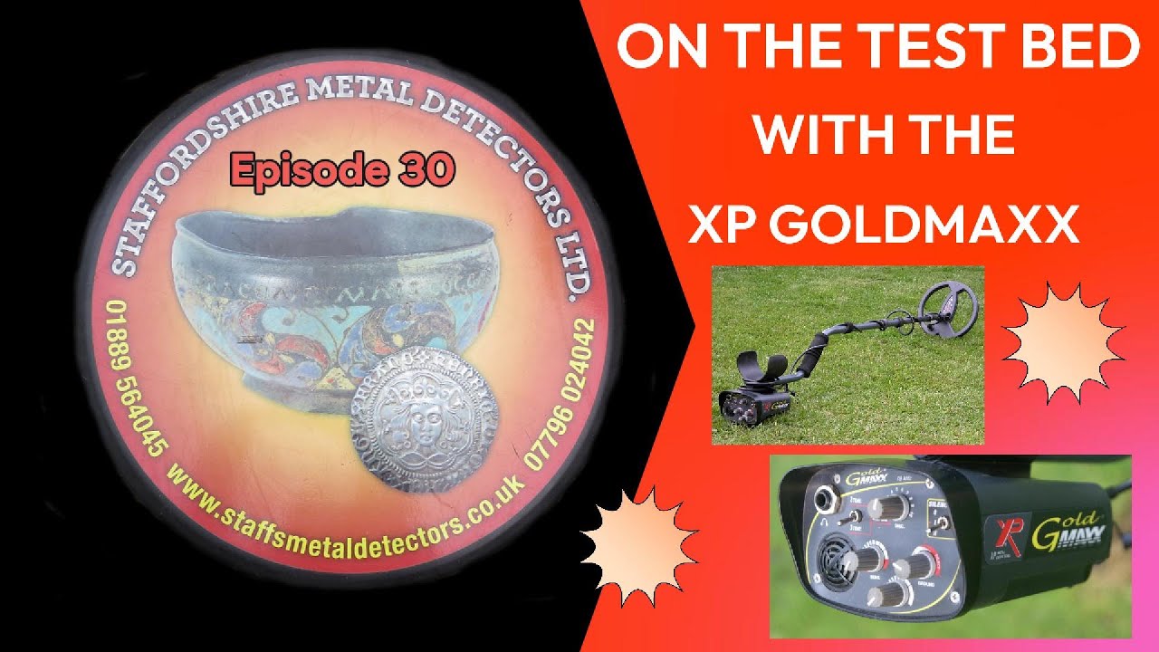 XP GOLDMAXX METAL DETECTOR TEST
