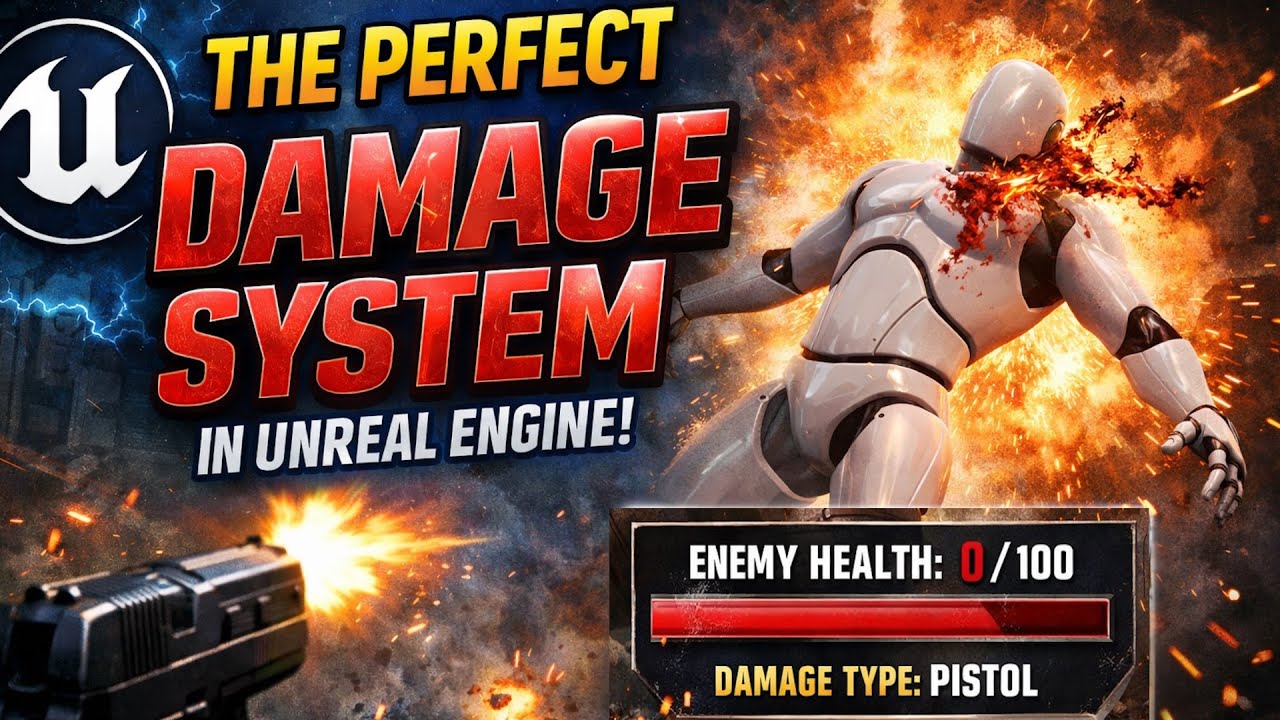 Идеальная система повреждений в Unreal Engine