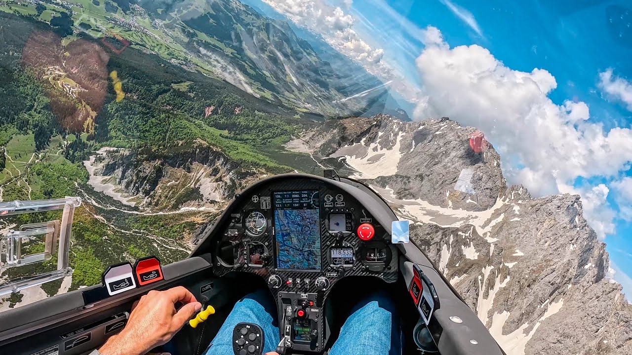 First flight in the ALPS with my AS33 Me