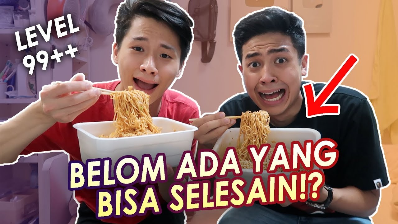 CHALLENGE MIE TERPEDAS JUMBO DI JEPANG! (ft. Leo Edwin)