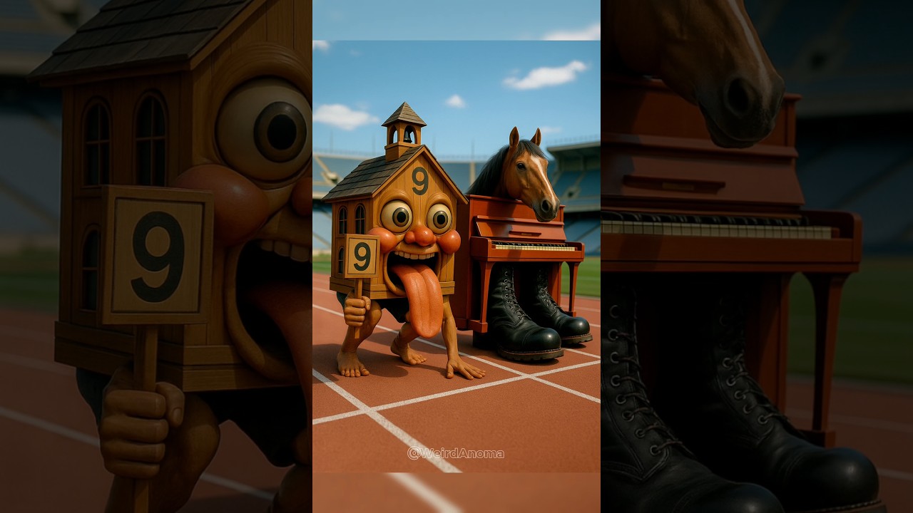 brainrot meme when they compete with each other 