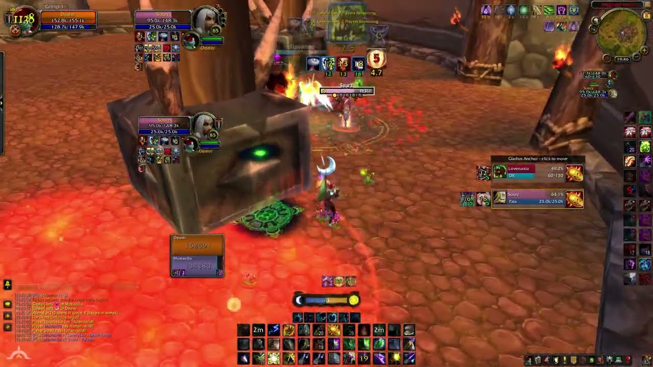 Arenas 2v2 Boomy & Demo Lock #48 | WoW Cataclysm Balance Druid PVP