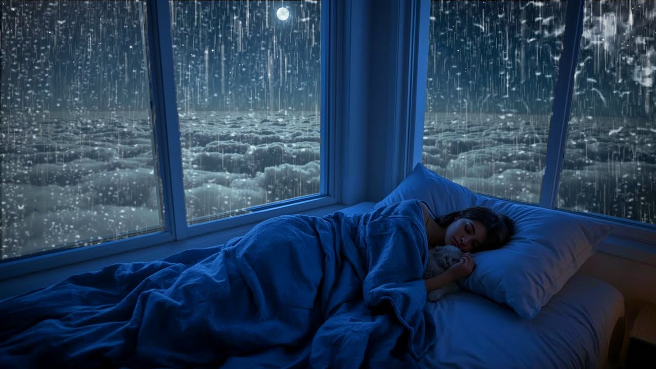 Tranquil Night Dreams – Deep Sleep and Relaxing Ambience 🌙✨☁️💤