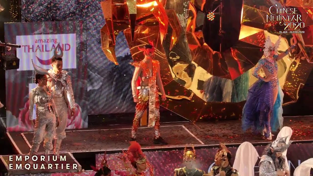 Live!! 🎊GRAND OPENING CEREMONY 🎊 🏮Emporium EmQuartier Chinese New Year 2020🏮