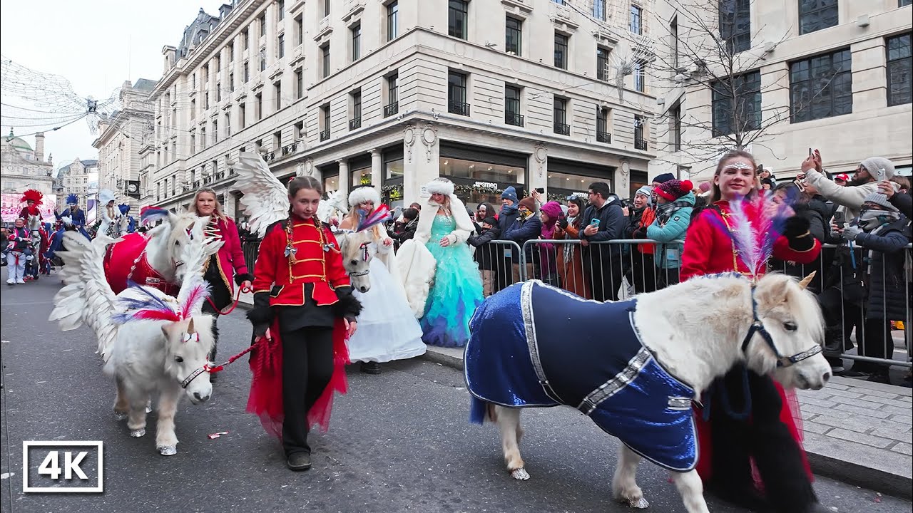New Year’s Day in London 2026 🎆 World-Famous Parade Takes Over the City | 4K HDR