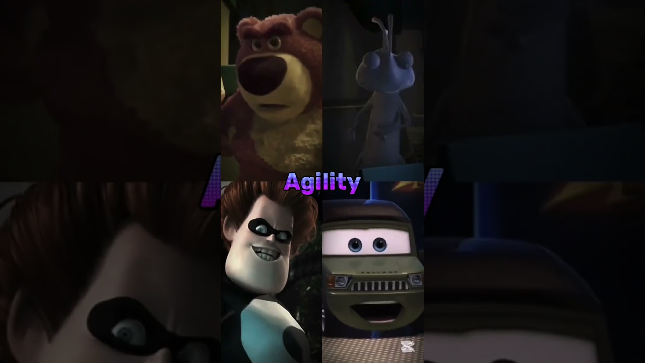 Lotso VS Randall VS Syndrome VS Miles Axelrod (Pixar Villains battle Royale) #zavokeditz #memes