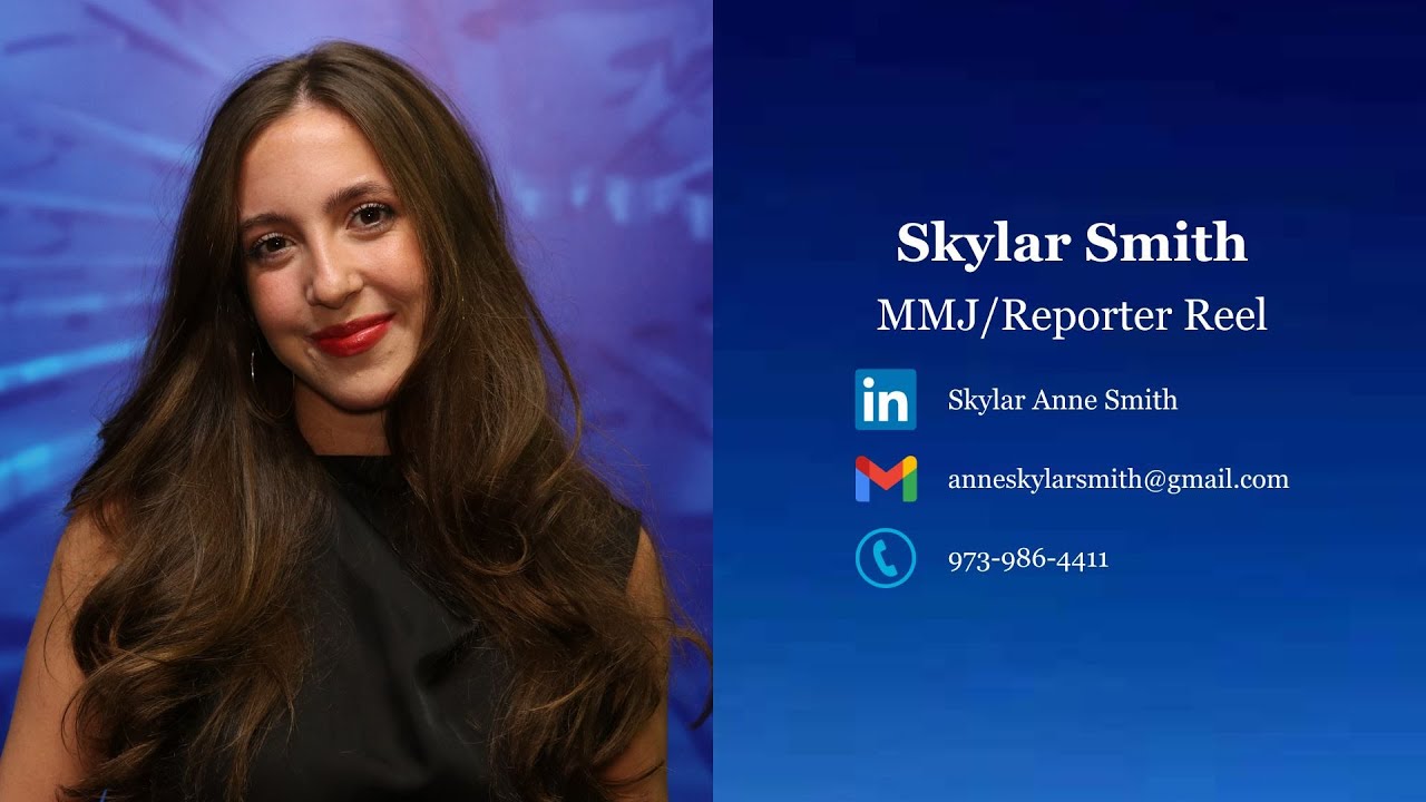 Skylar Smith - 2025 MMJ/Reporter Reel