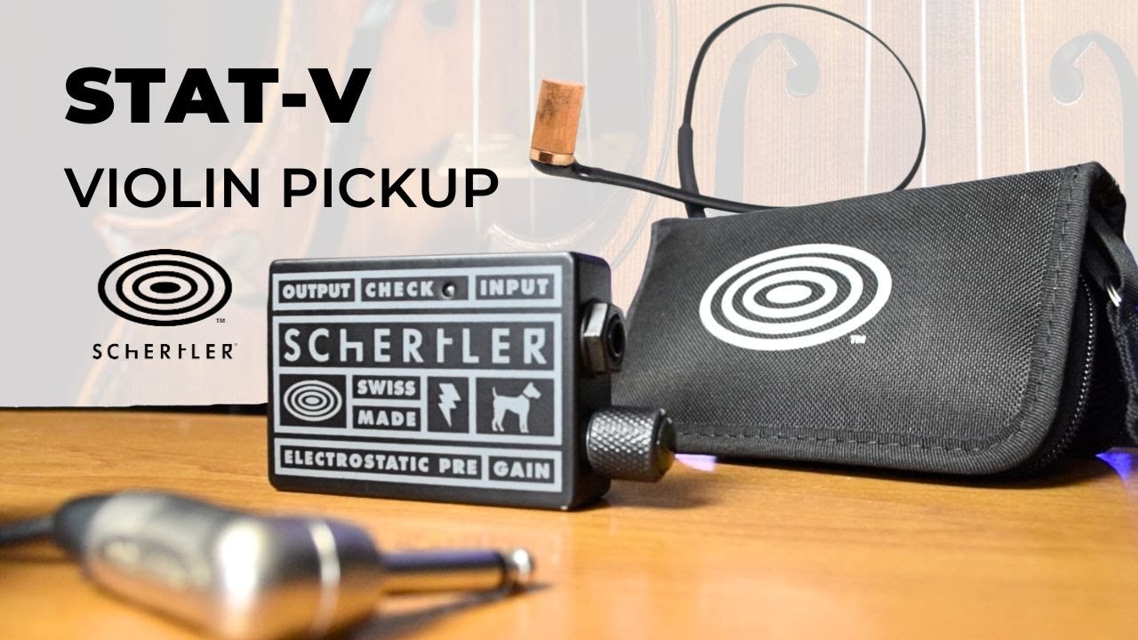 Schertler STAT-V 🎻 Violin Pickup | Reseña Completa