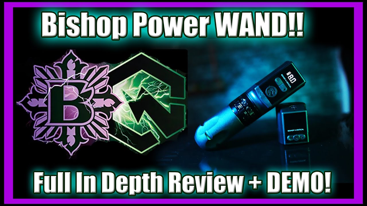 Bishop Power WAND Tattoo Machine Review!