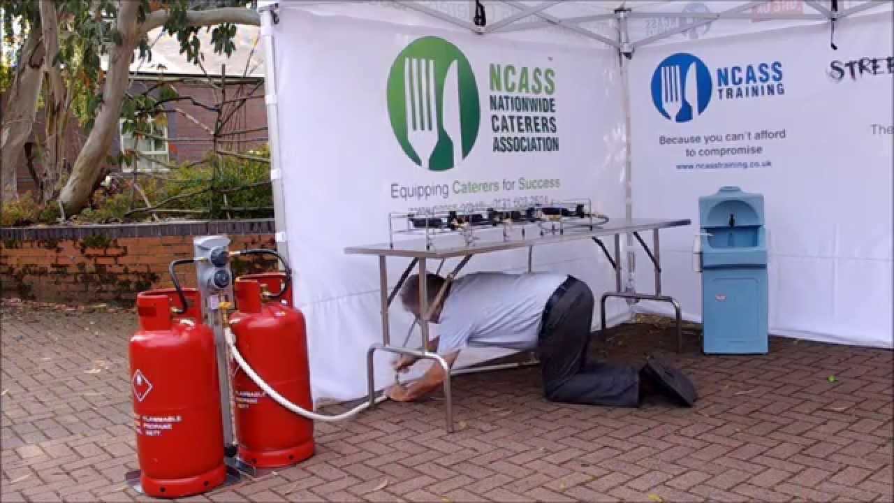 Mobile Catering Gas Rig setup in 2minutes