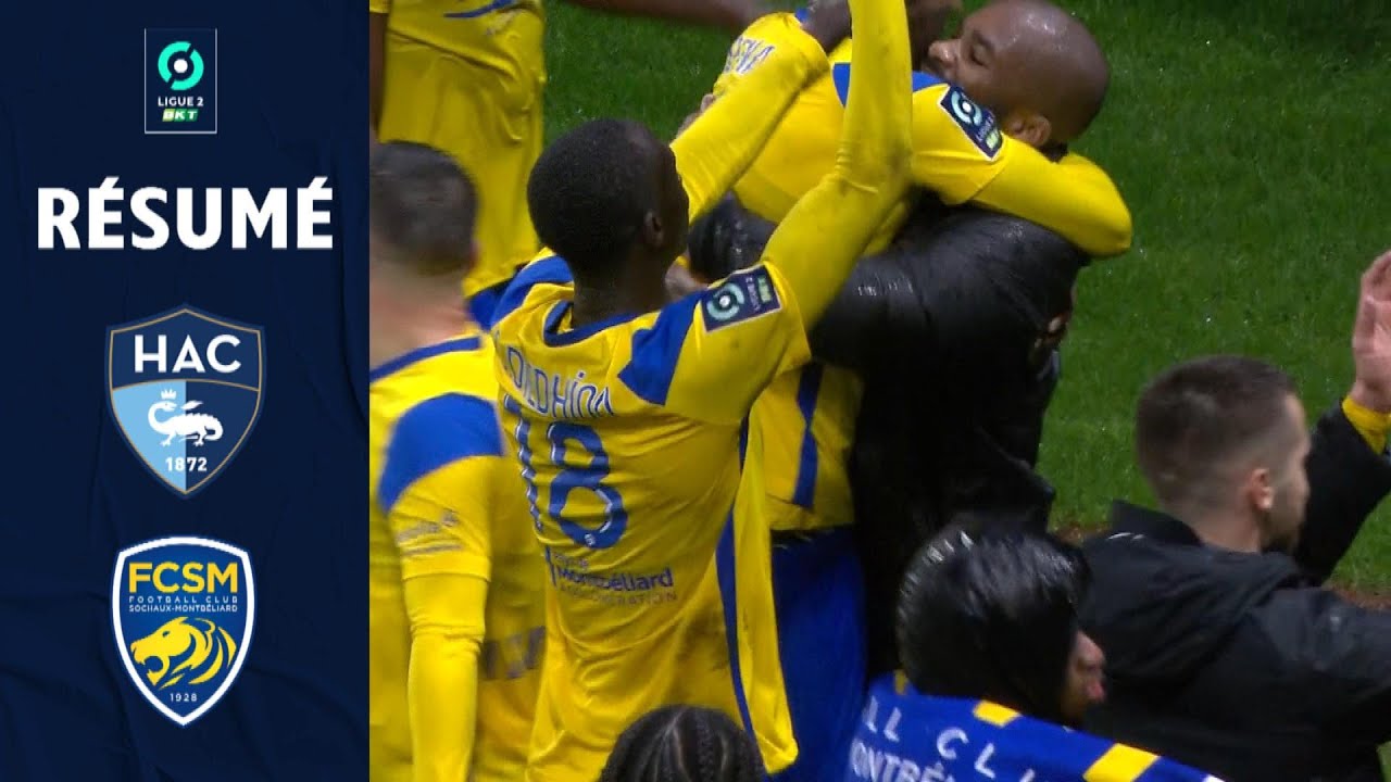 HAVRE AC - FC SOCHAUX-MONTB&Eacute;LIARD (0 - 1) - R&eacute;sum&eacute; - (HAC - FCSM) / 2021-2022