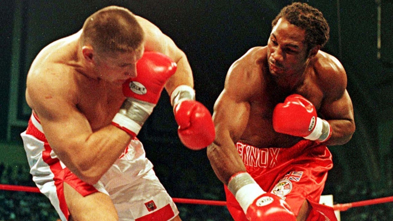 LEWIS v GOLOTA (KNOCKOUT) OCT 4th 1997. LIVE UK