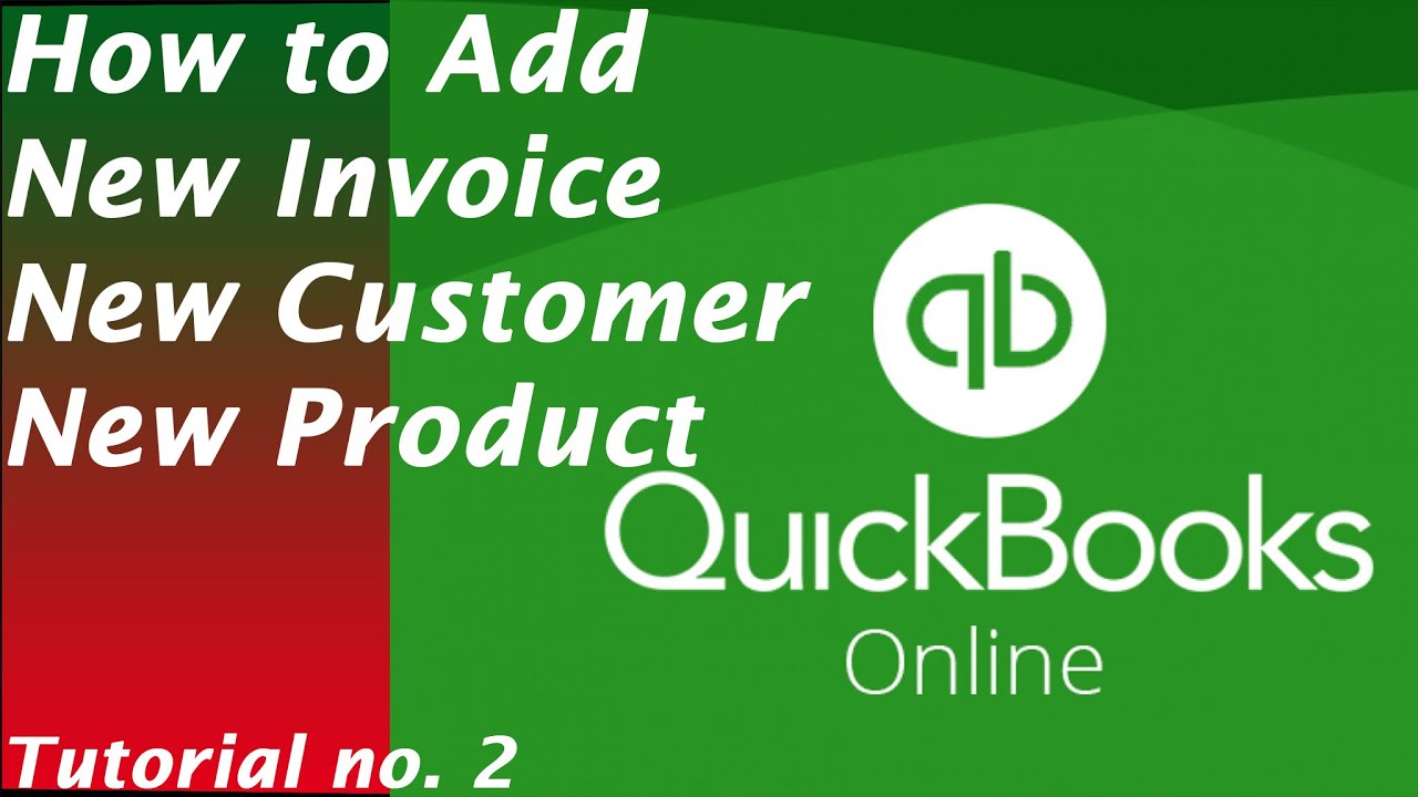 Quickbooks Online-Adding Invoice, Customer, Product and Services-Urdu/Hindi-Tutorial no. 2