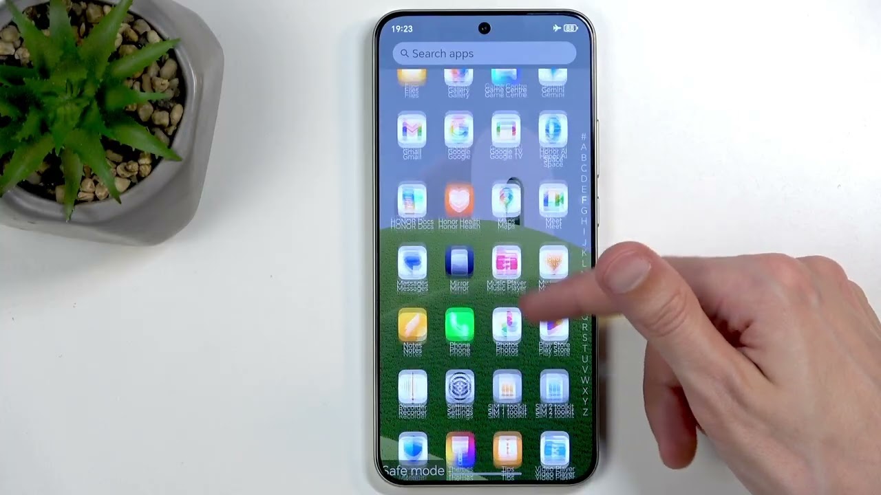 HONOR Magic8 Lite &mdash; Как загрузиться в безопасном режиме