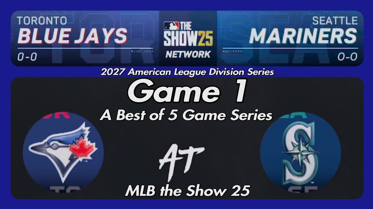 MLB The Show25  2027 ALDS Game 1