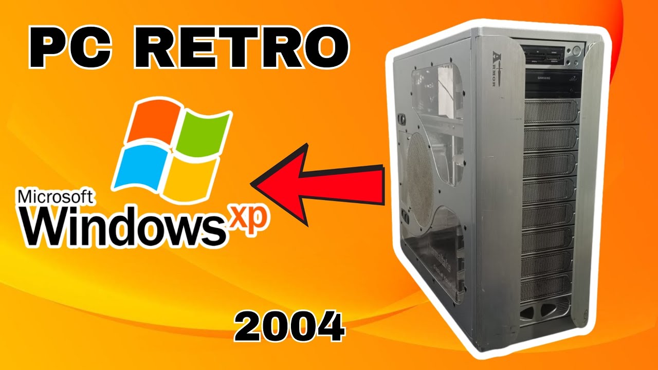 Mont&eacute; un PC RETRO Low cost del 2004 con Win xp , PERO NO SALIO BIEN !!!!!!