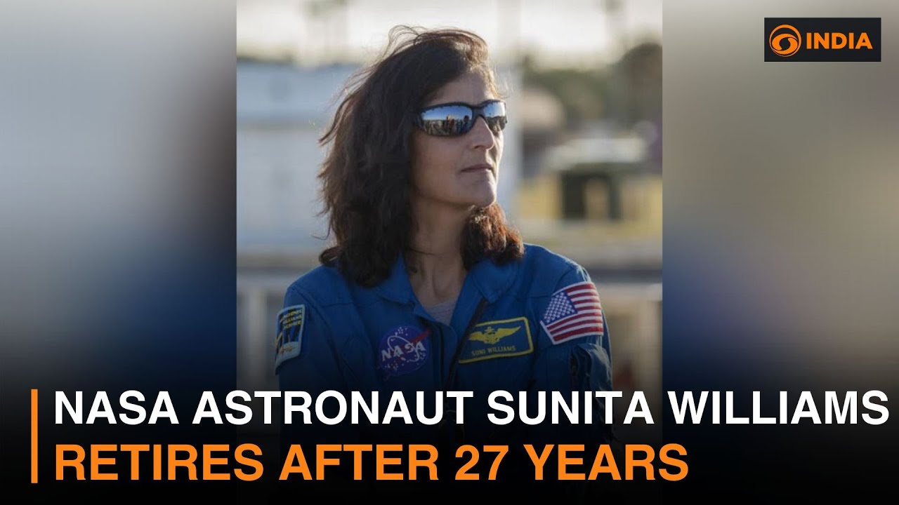 NASA Astronaut Sunita Williams Retires After 27 Years & more news | DD India live | 12 PM IST