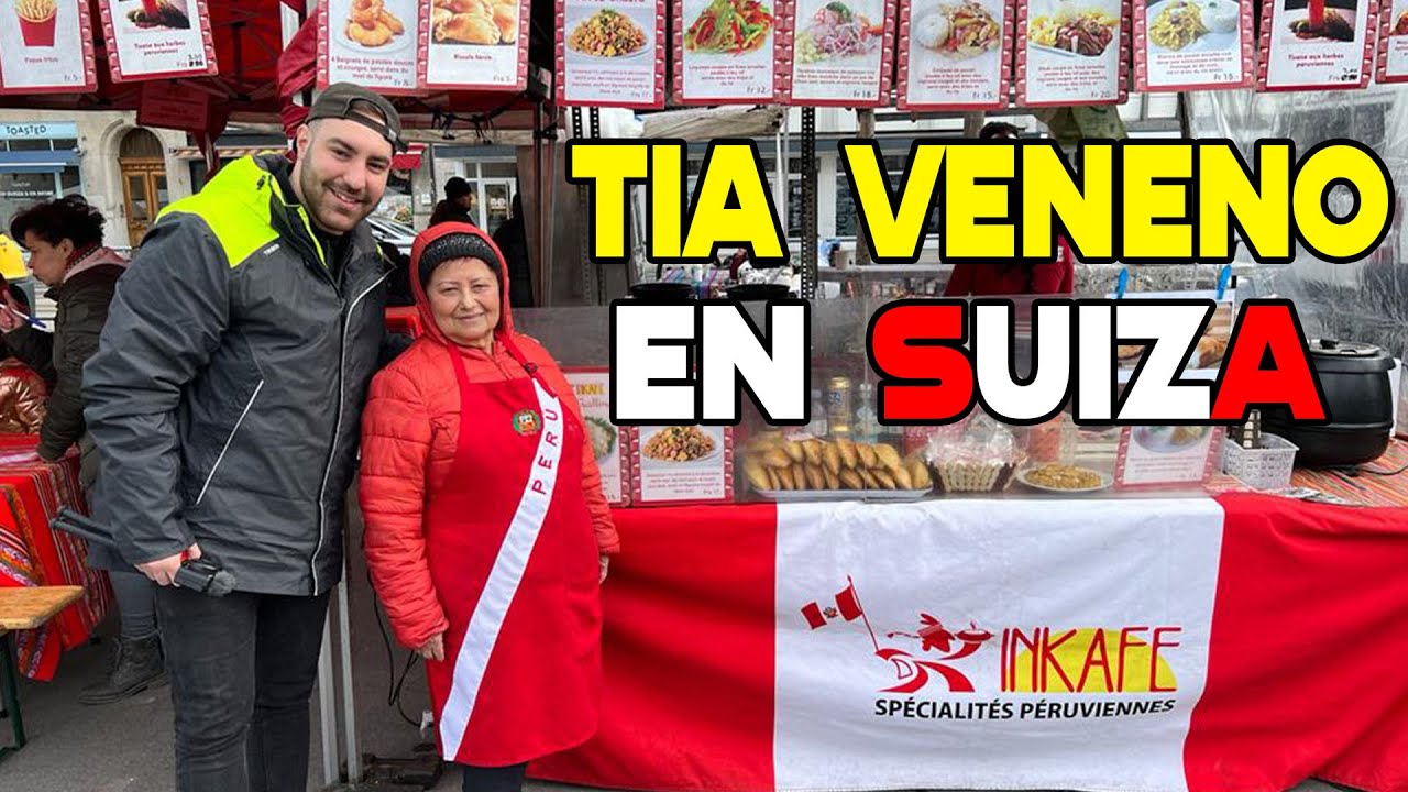 TIA VENENO EN SUIZA!! - PERUANOS🇵🇪 POR EL MUNDO🌎 EPISODIO 5