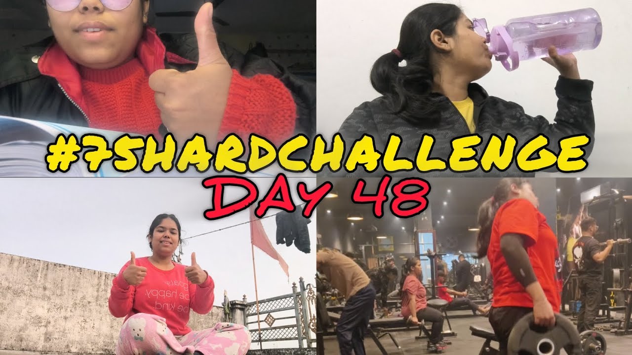 Day 48 - 75 Hard 🔥|| Mindset Tested, Body Strong 🌸 