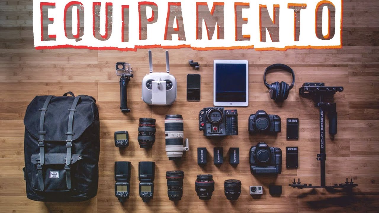 NOSSO EQUIPAMENTO FOTOGRÁFICO (lentes e câmeras)