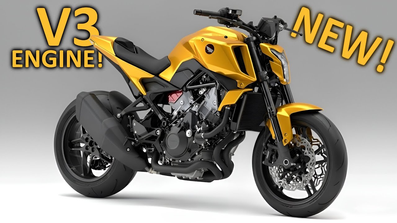 НОВЫЙ Honda V3R 900 2026 года потрясет мир!