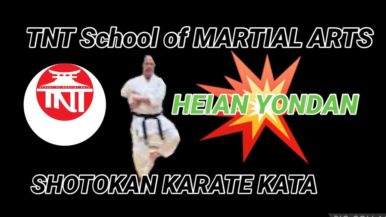 Heian YonDan 6th Kyu Green Belt Kata TNT Full Lesson for TV Format 16:9