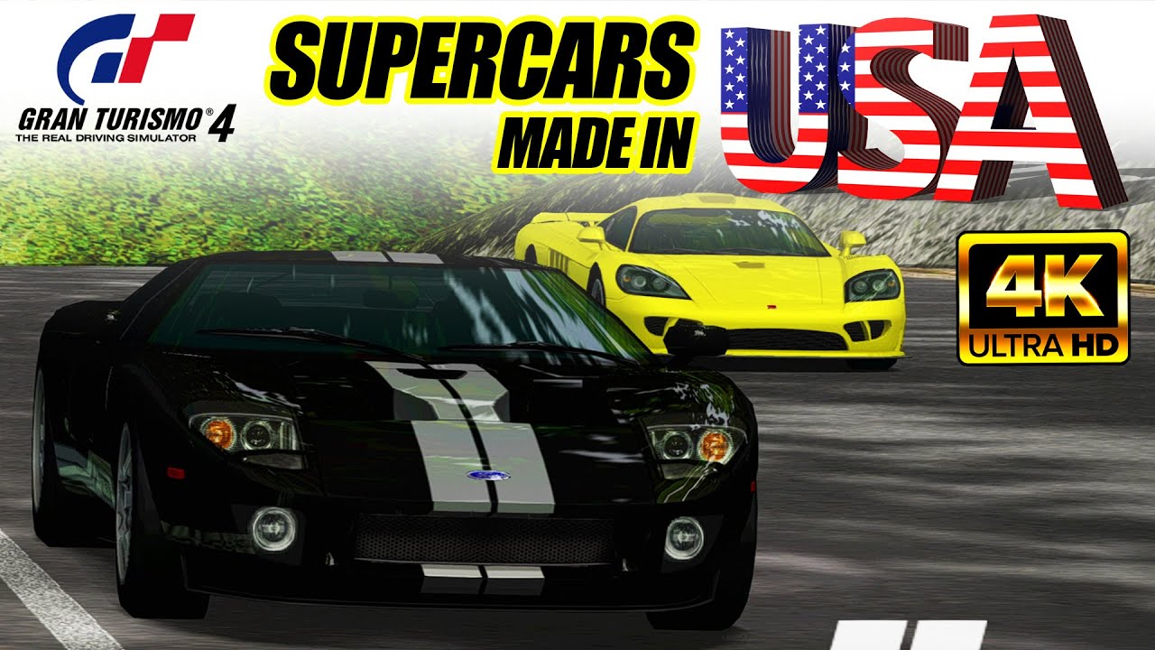 US Supercars Showdown - Gran Turismo 4, 4K60, PCSX2