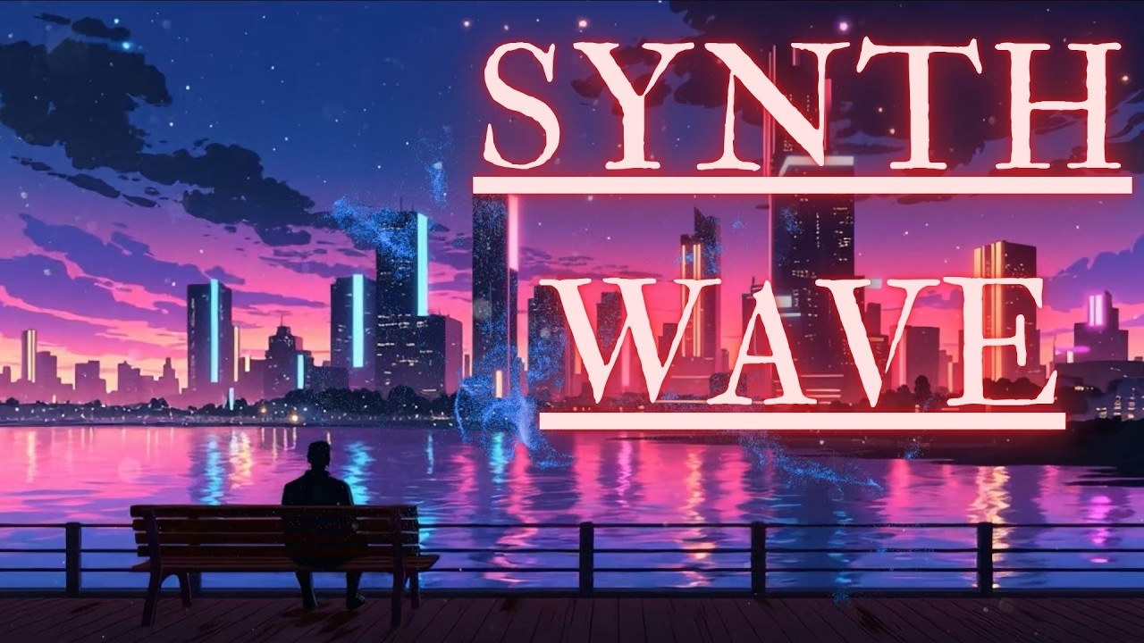 Synthwave / Retrowave Night Lake City