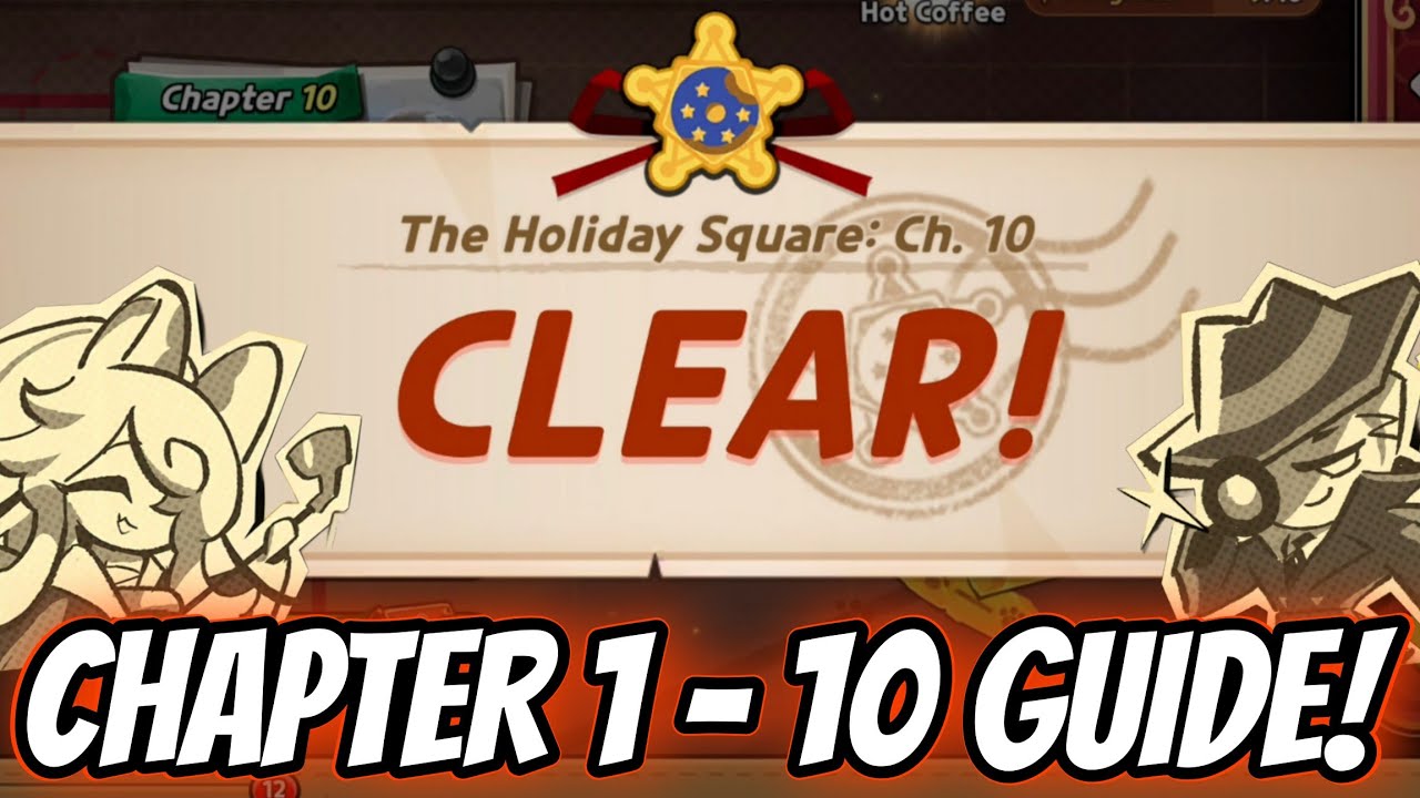 The Holiday Square Part 1 & Part 2 (Chapter 1-10) ALL SCENE SOLVED!