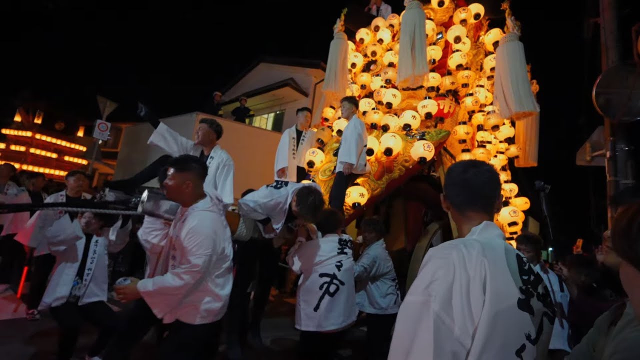 西条祭り 2025　氷見　前夜祭　2