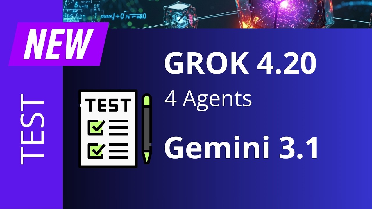 Превосходят ли 4 агента Grok 4.20 по производительности Gemini 3.1 PRO?