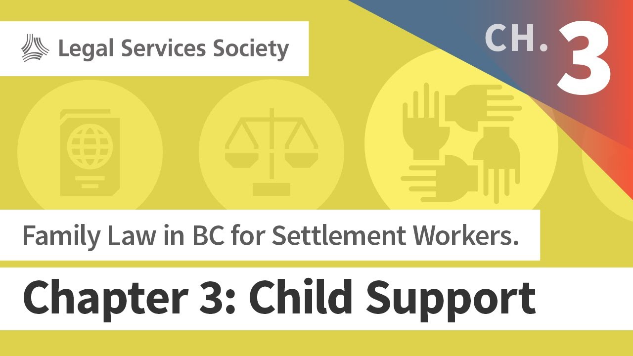 Family Law in BC for Settlement Workers. Chapter 3: Child Support (Apr 2019)