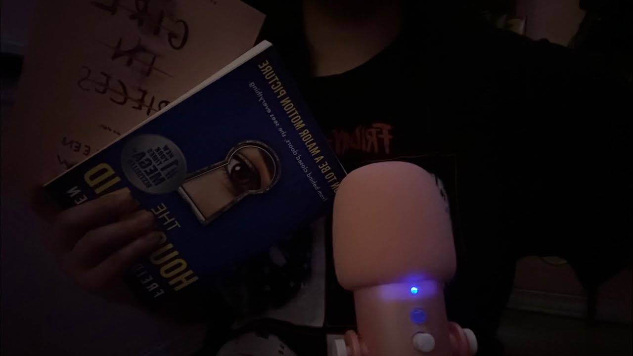 asmr talking about books :)