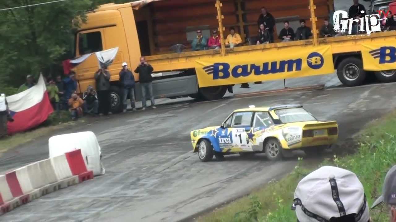 Paolo Diana (Fiat 131 Abarth) - BarumRallyZlín2012 [HD,pure sound]