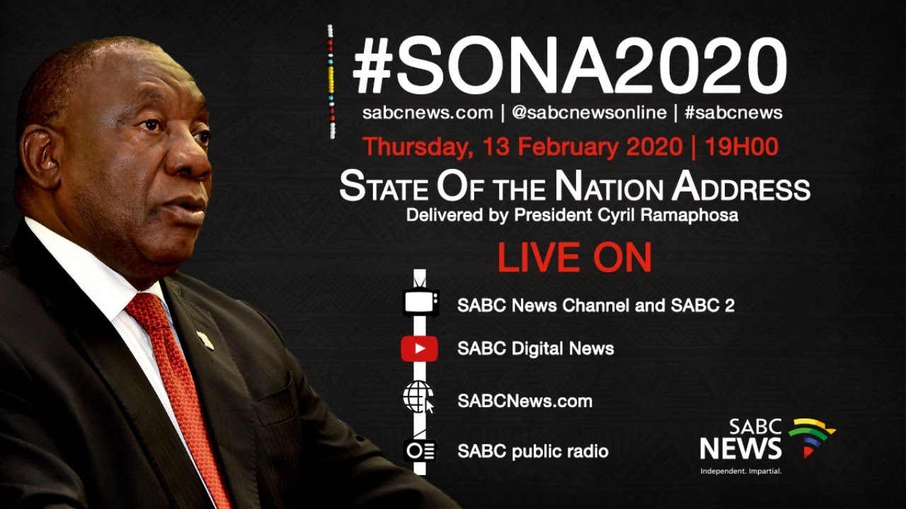 #SONA2020 formal proceeding and President Ramaphosa's speech