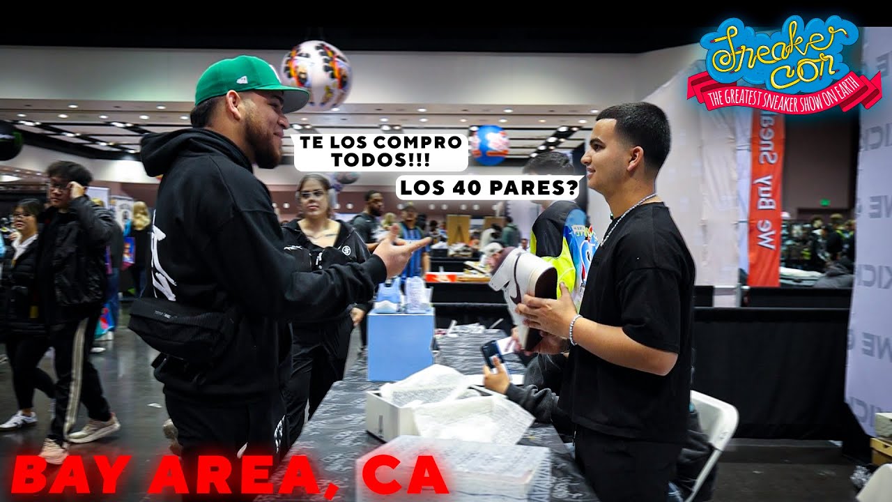 ¡LE VENDI 40 PARES DE TENIS A UNA SOLA PERSONA EN SNEAKERCON BAY AREA!