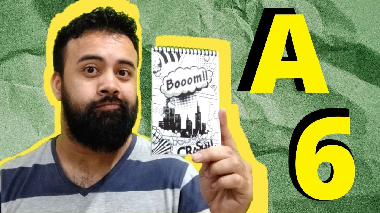 CADERNO A6 USANDO FOLHA A4 PASSO A PASSO