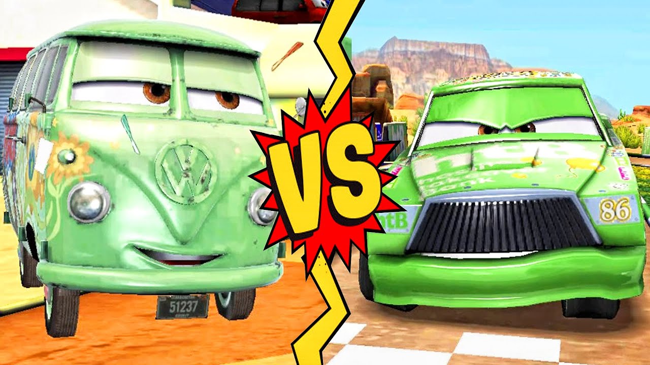Cars: Fast as Lightning - Flo VS Filmore - New Gameplay