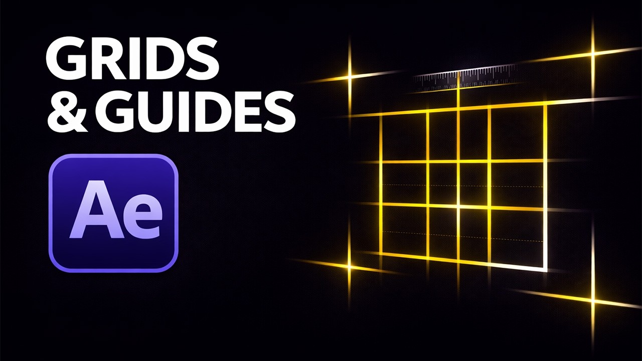 After Effects Grids & Guides Explained – Rulers, Snapping & Layout Precision
